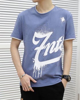 Summer short sleeve loose T-shirt