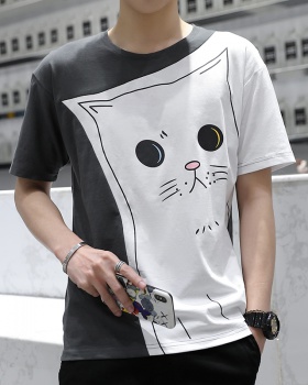 Summer loose short sleeve T-shirt for men